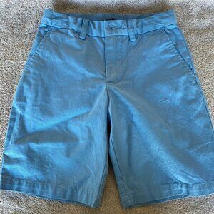Polo Ralph Lauren Boys Chino Shorts Size 6 Light Blue Cotton Classic Fit